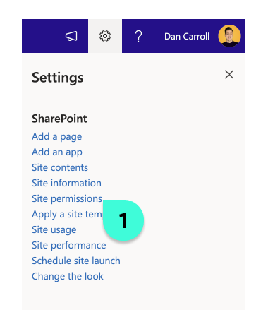 How to change permission level assigned to a SharePoint Online Group 1