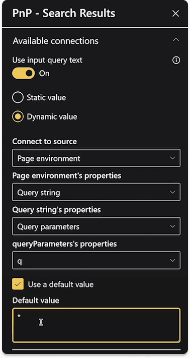 Configure the site search redirect